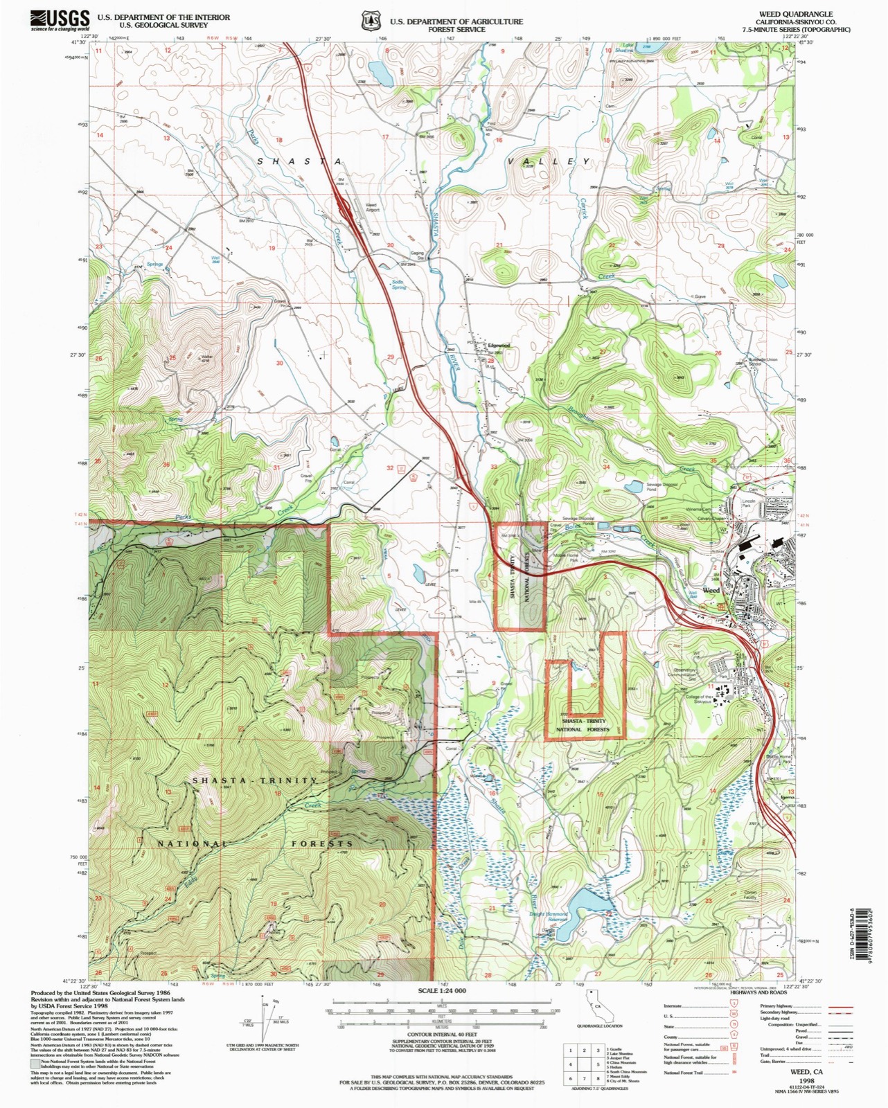 Topographic sheet of Igerna, surveyed 1998