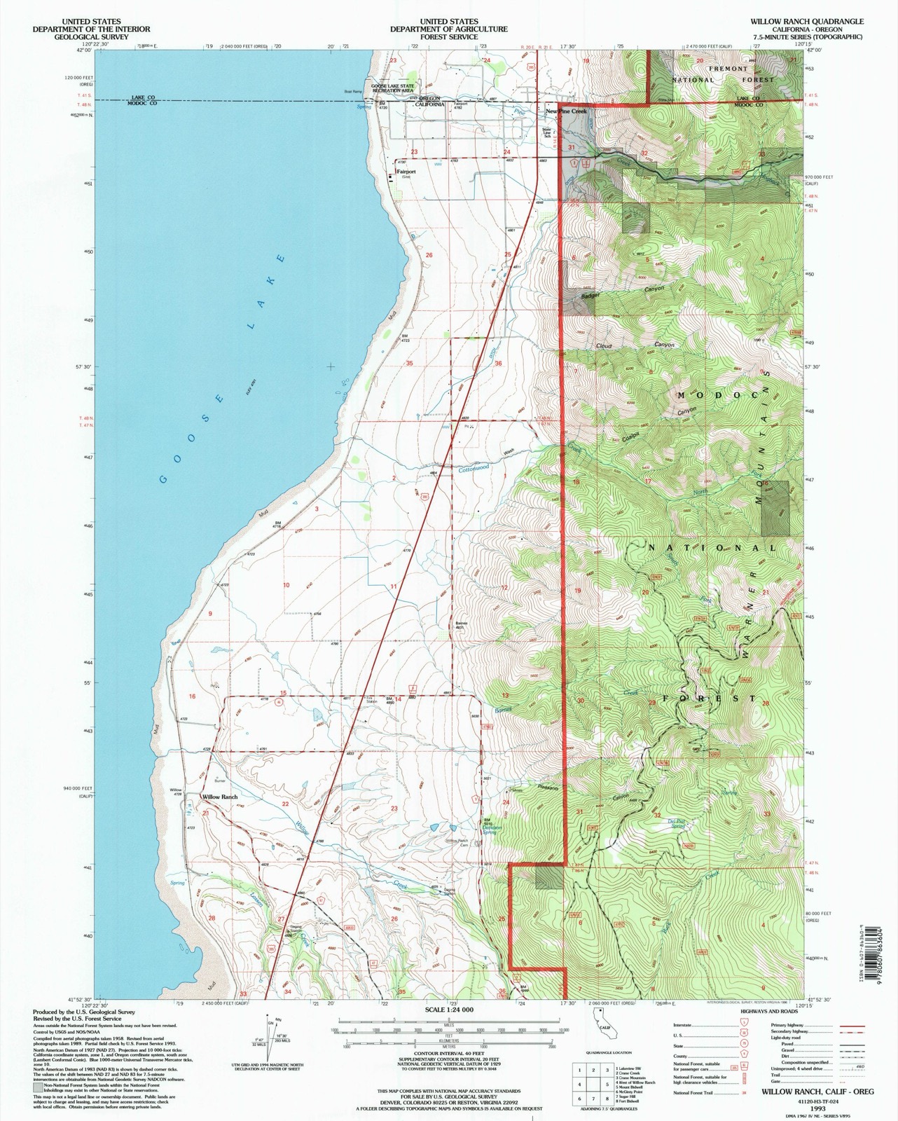 Topographic sheet of Fairport, surveyed 1993
