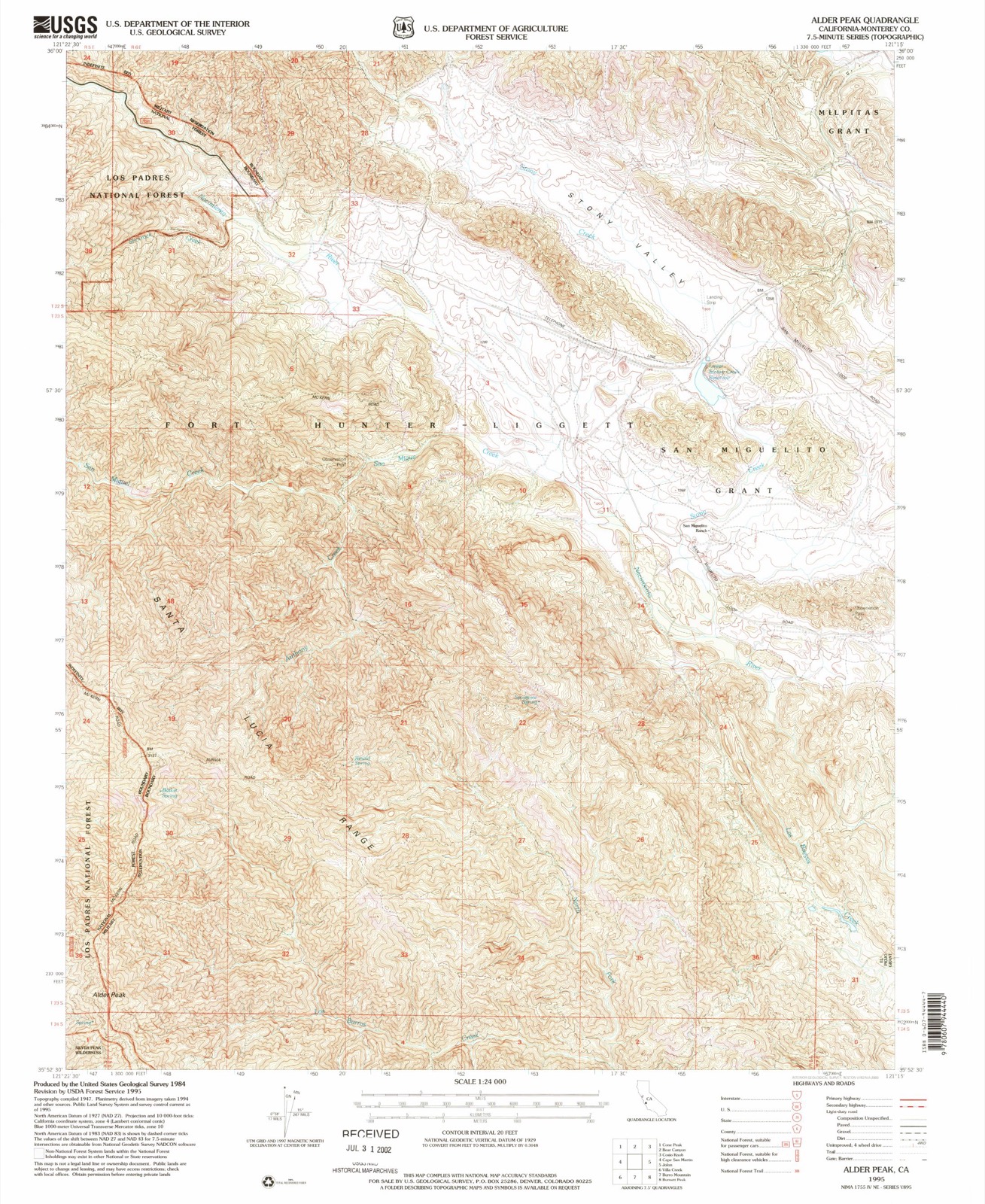 Topographic sheet of Sans (historical), surveyed 1995