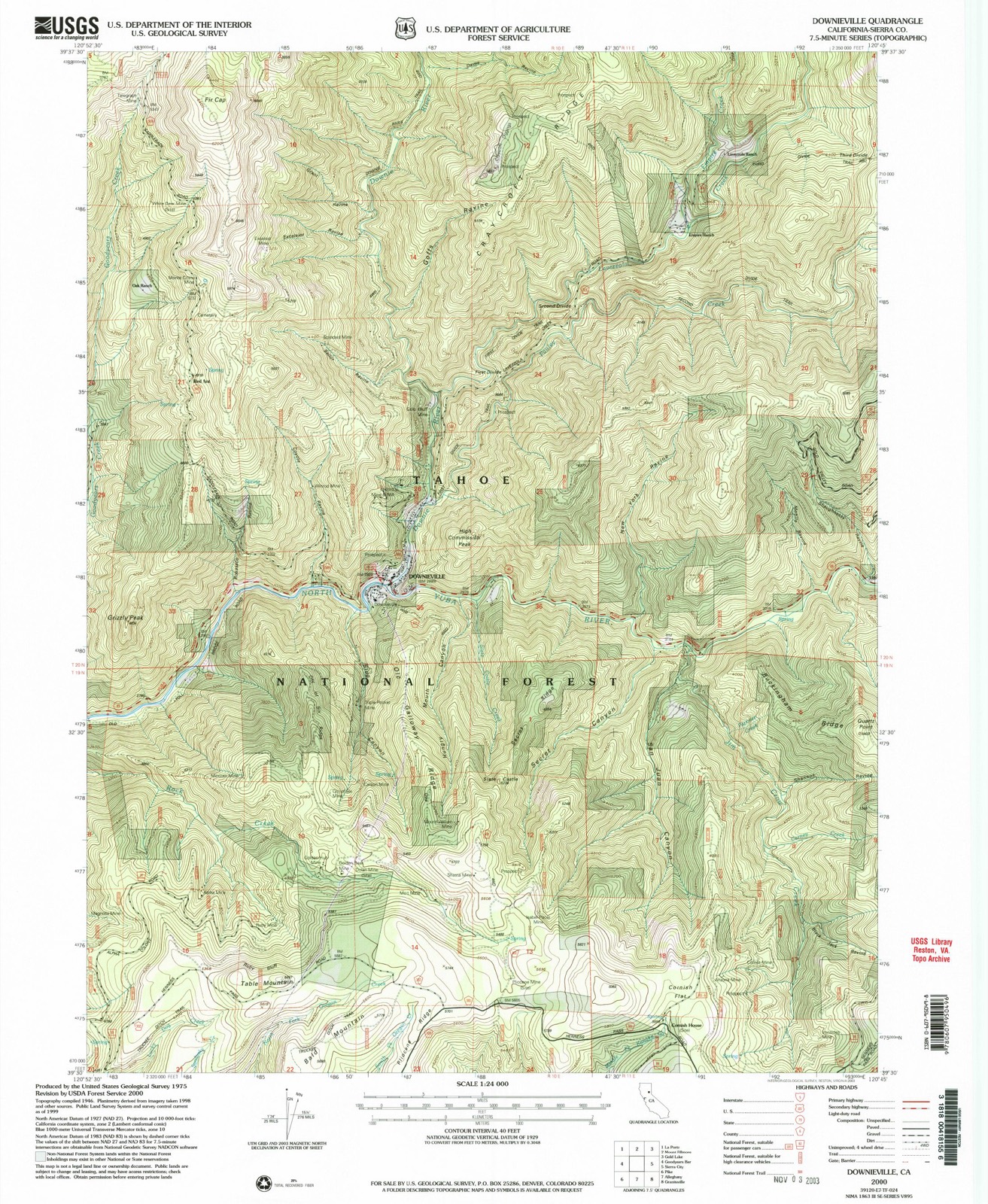 Topographic sheet covering Hansen Bridge, surveyed 2000