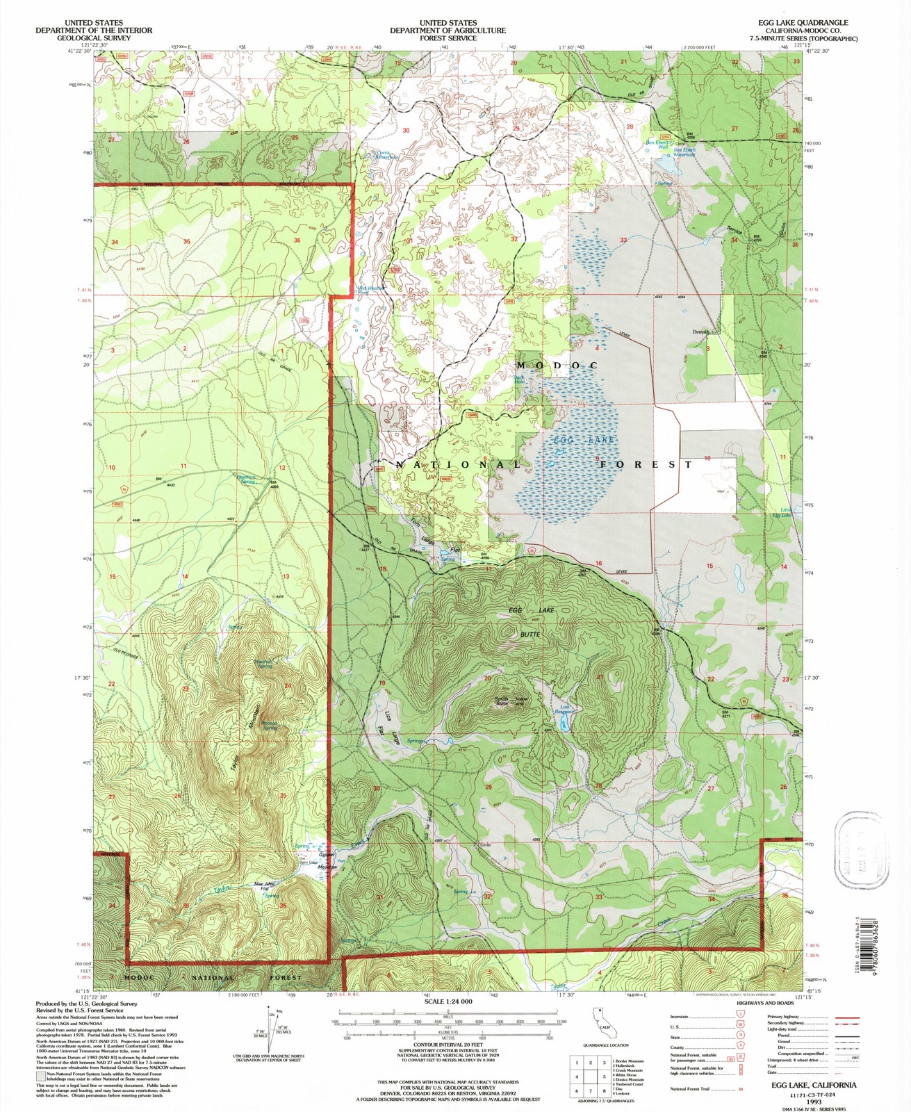 Topographic sheet of Demuth, surveyed 1993