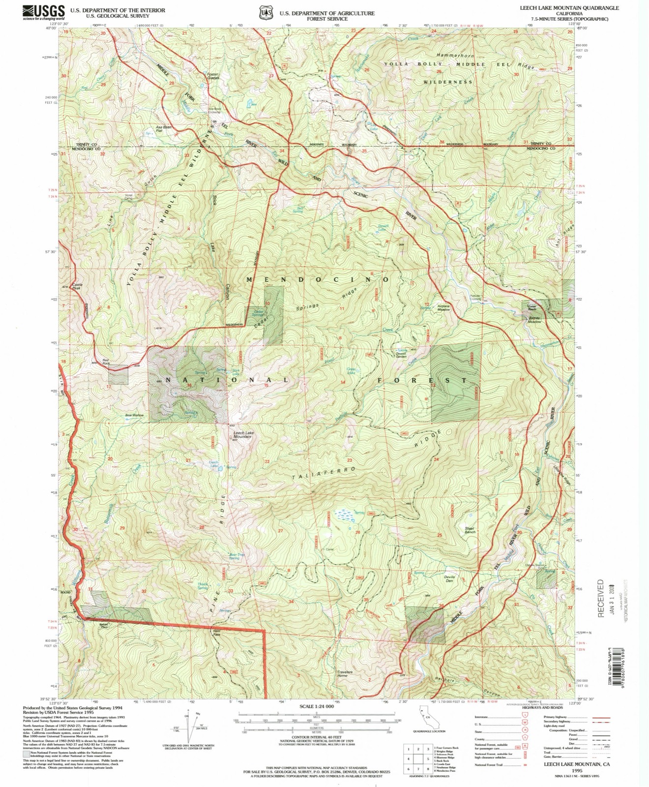 Topographic sheet of Reeves Place, surveyed 1995