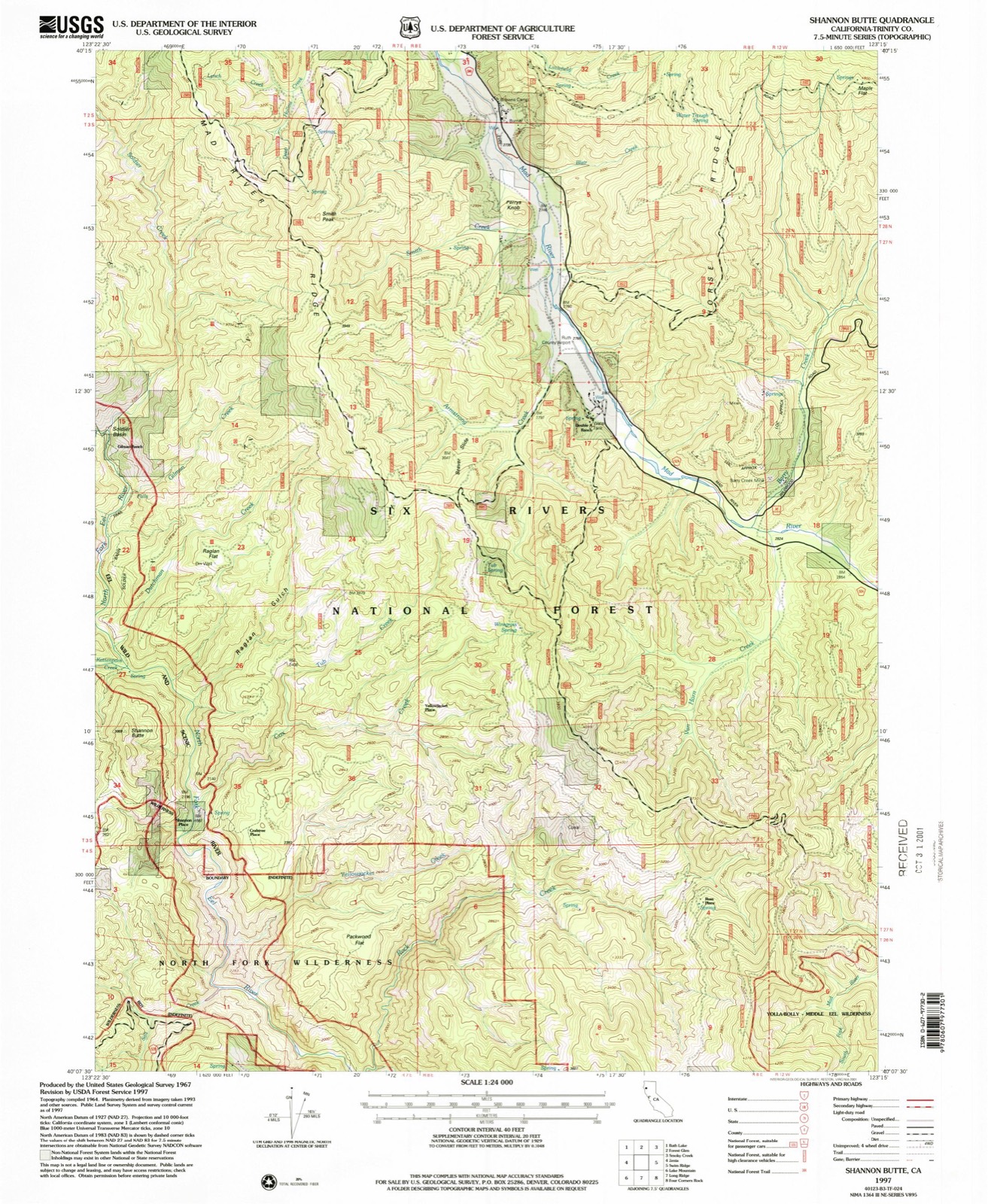 Topographic sheet of Shannon Place, surveyed 1997