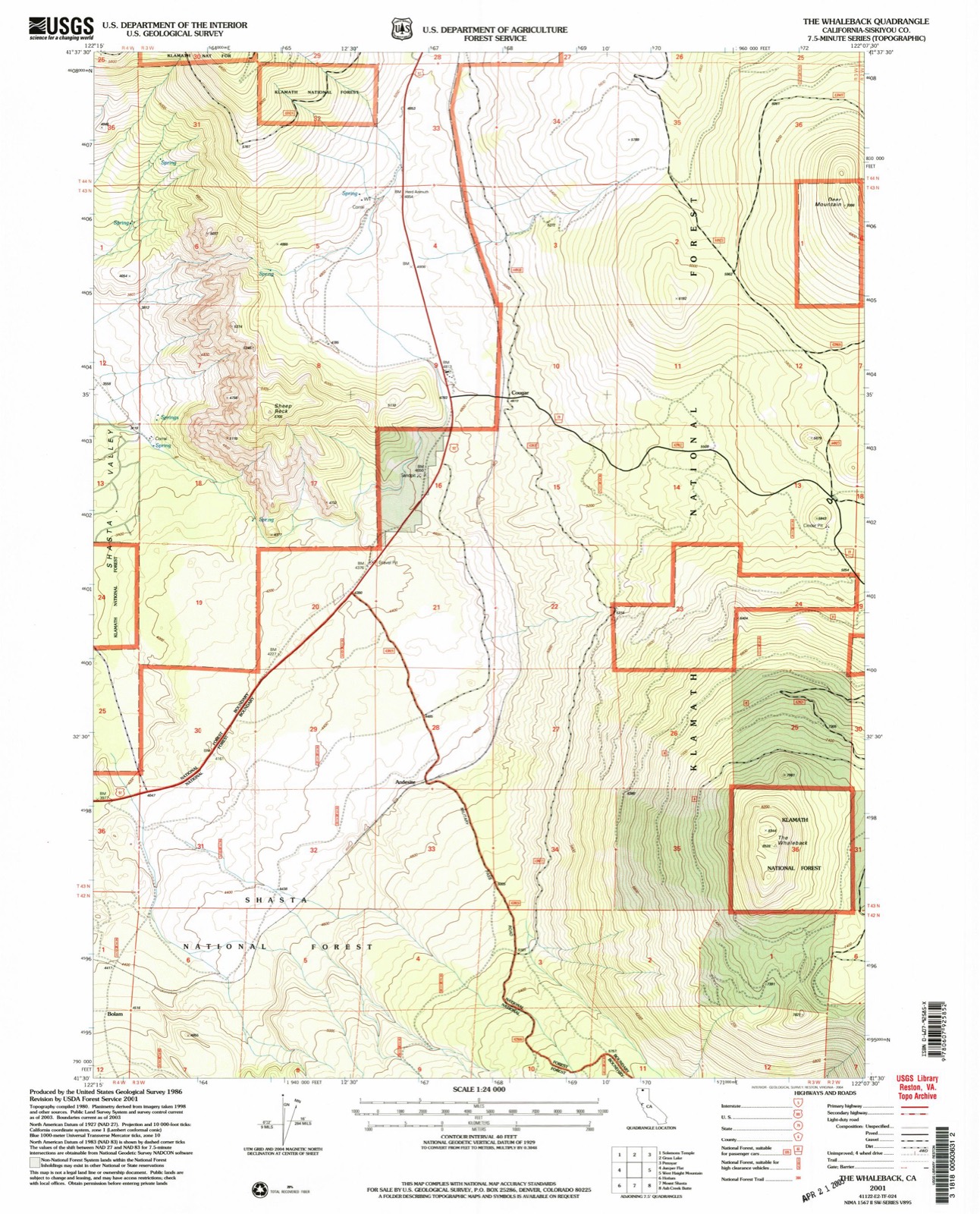Topographic sheet of Bolam, surveyed 2001