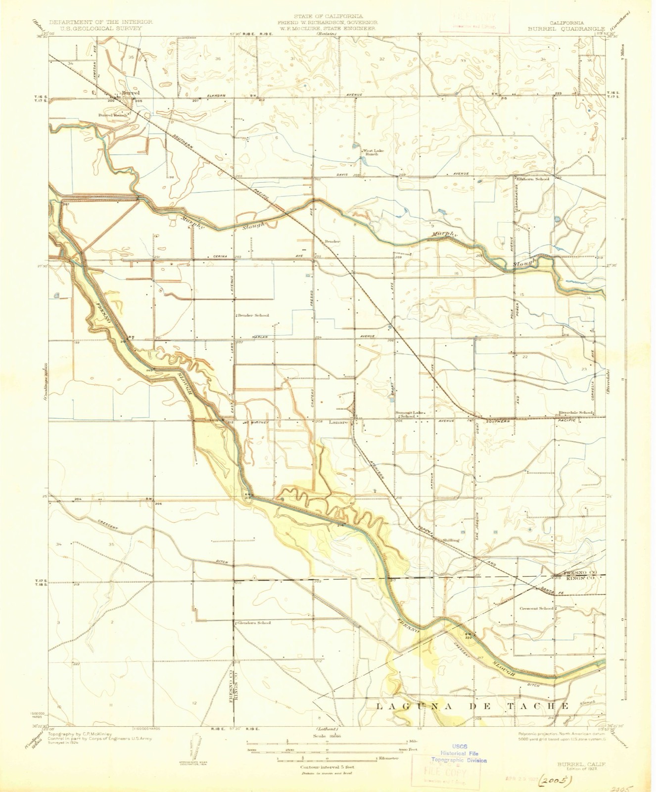 Topographic sheet of Schilling, surveyed 1927