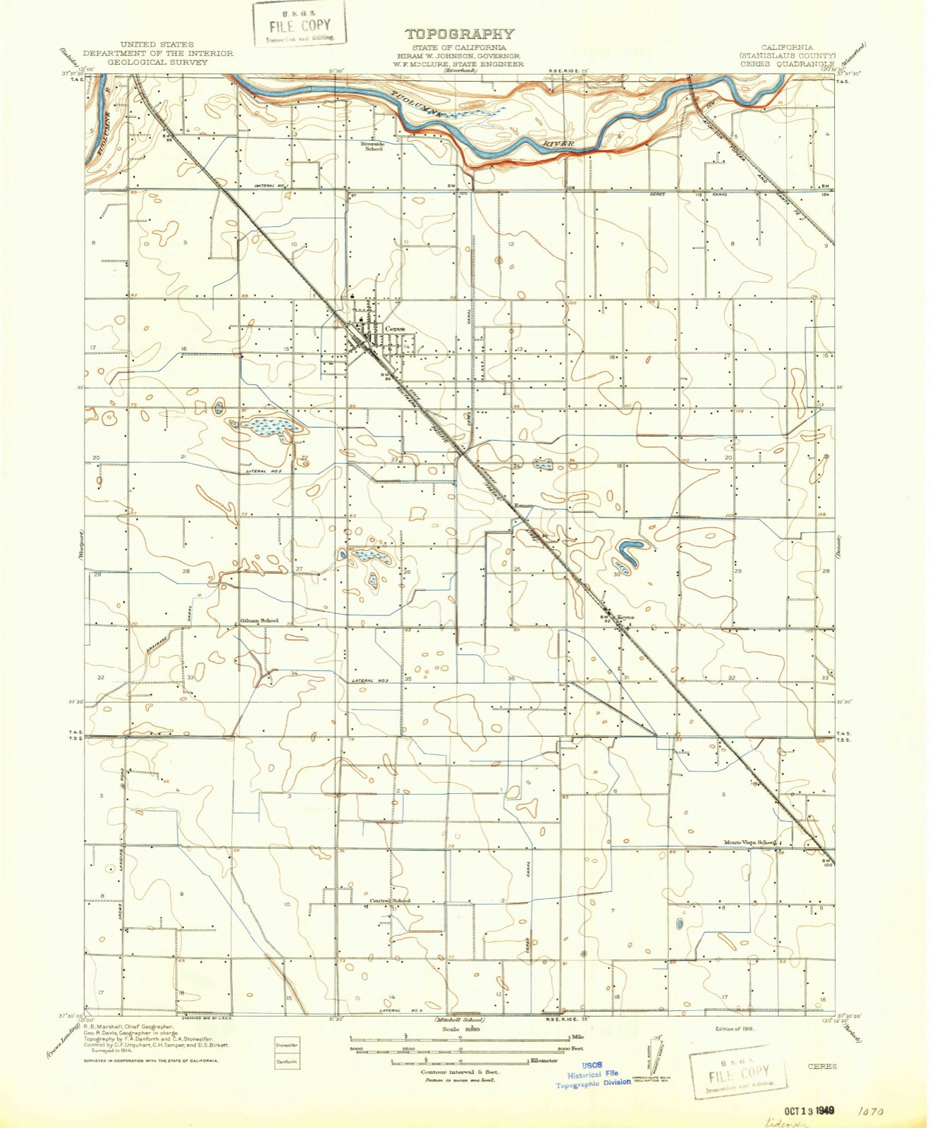 Topographic sheet of Esmar (historical), surveyed 1916
