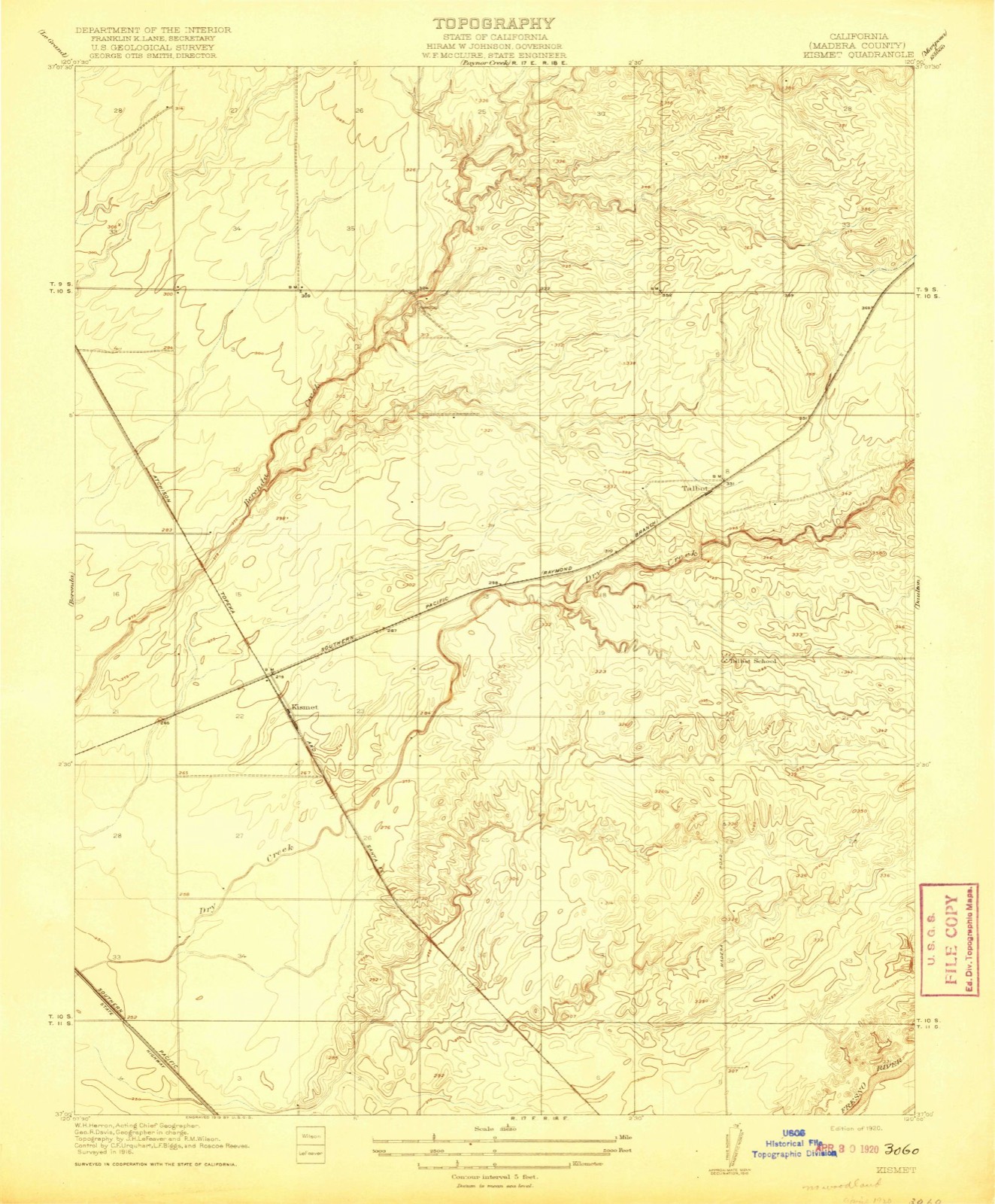Topographic sheet of Notarb, surveyed 1920
