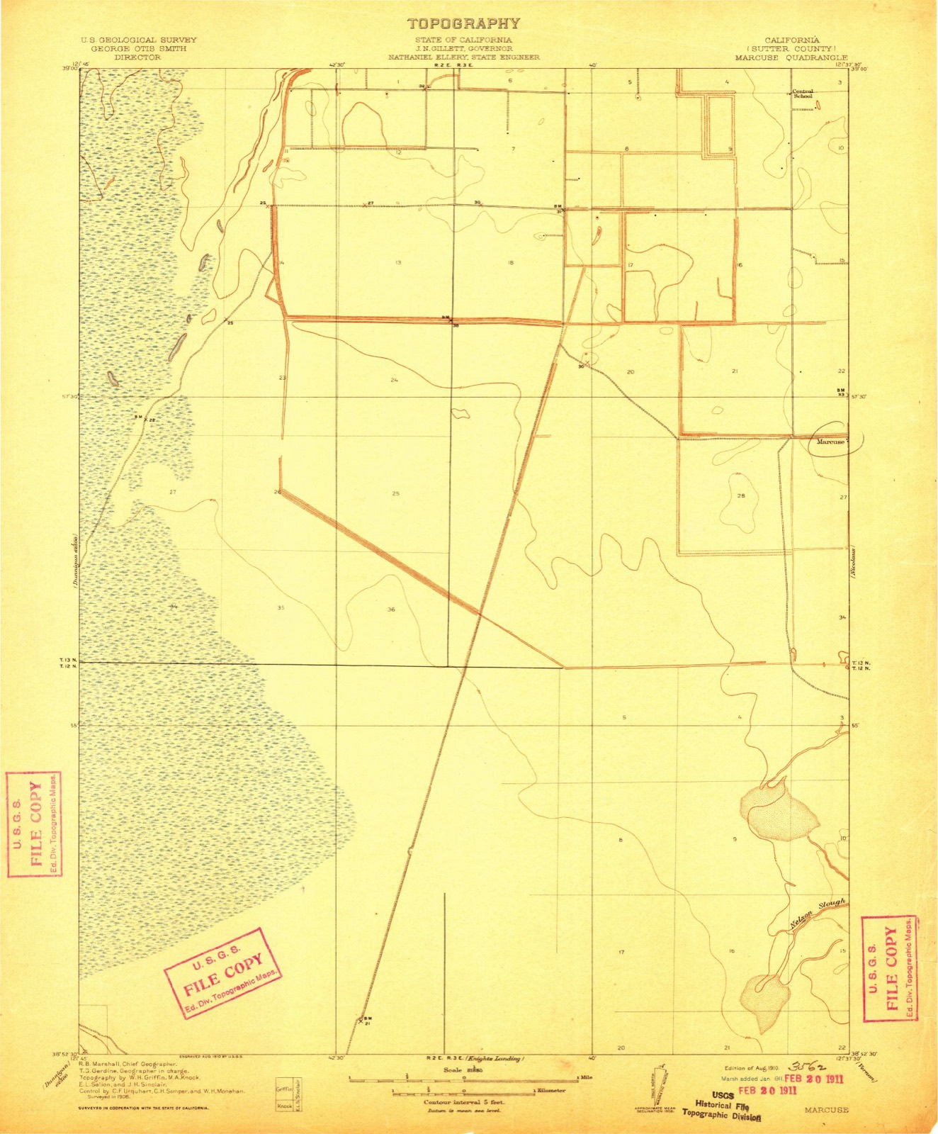 Topographic sheet of Subaco, surveyed 1910