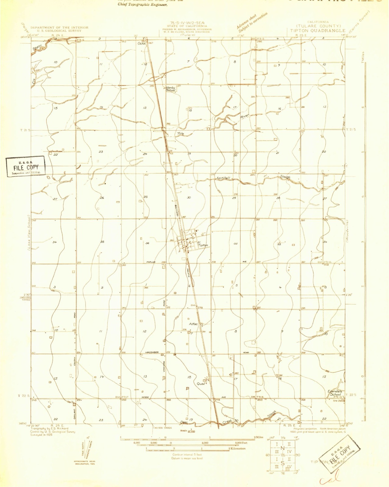 Topographic sheet of Alfac (historical), surveyed 1925