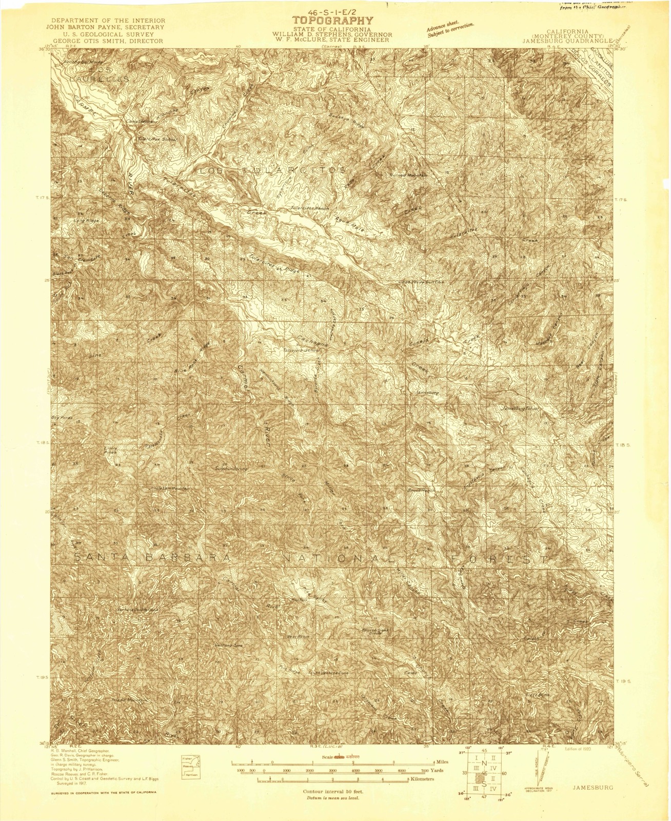 Topographic sheet of Mascorini Place, surveyed 1920