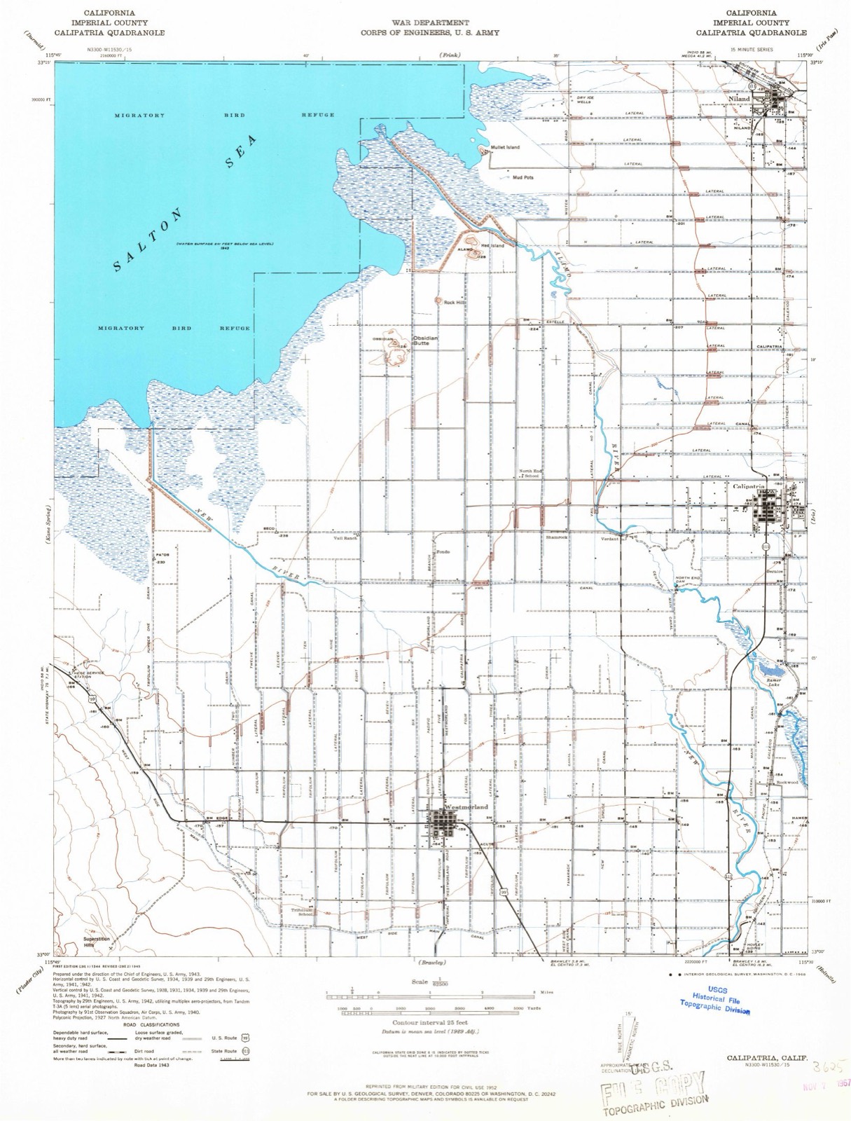 Topographic sheet of Estelle, surveyed 1944