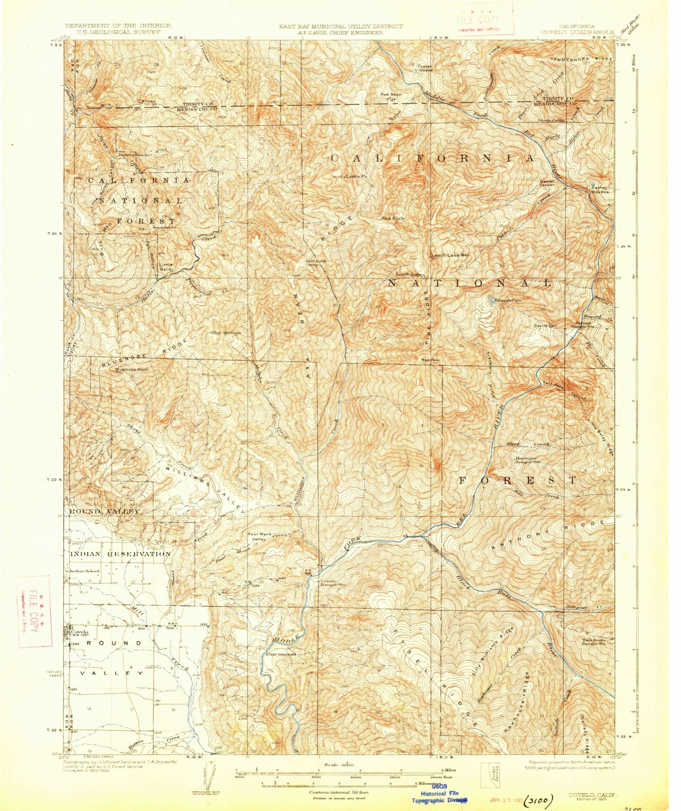 Topographic sheet of Cubbler Place, surveyed 1926