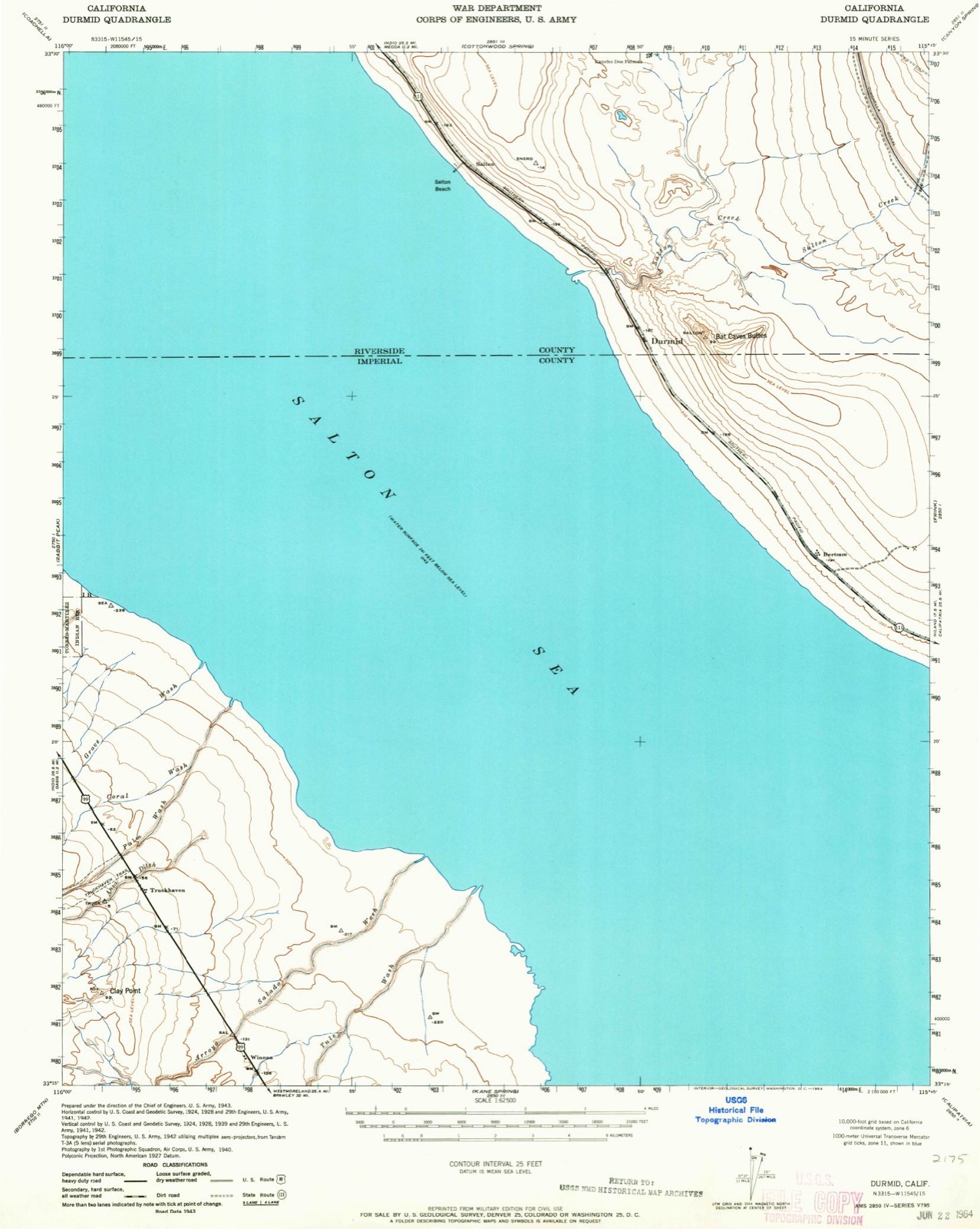 Topographic sheet of Durmid, surveyed 1940