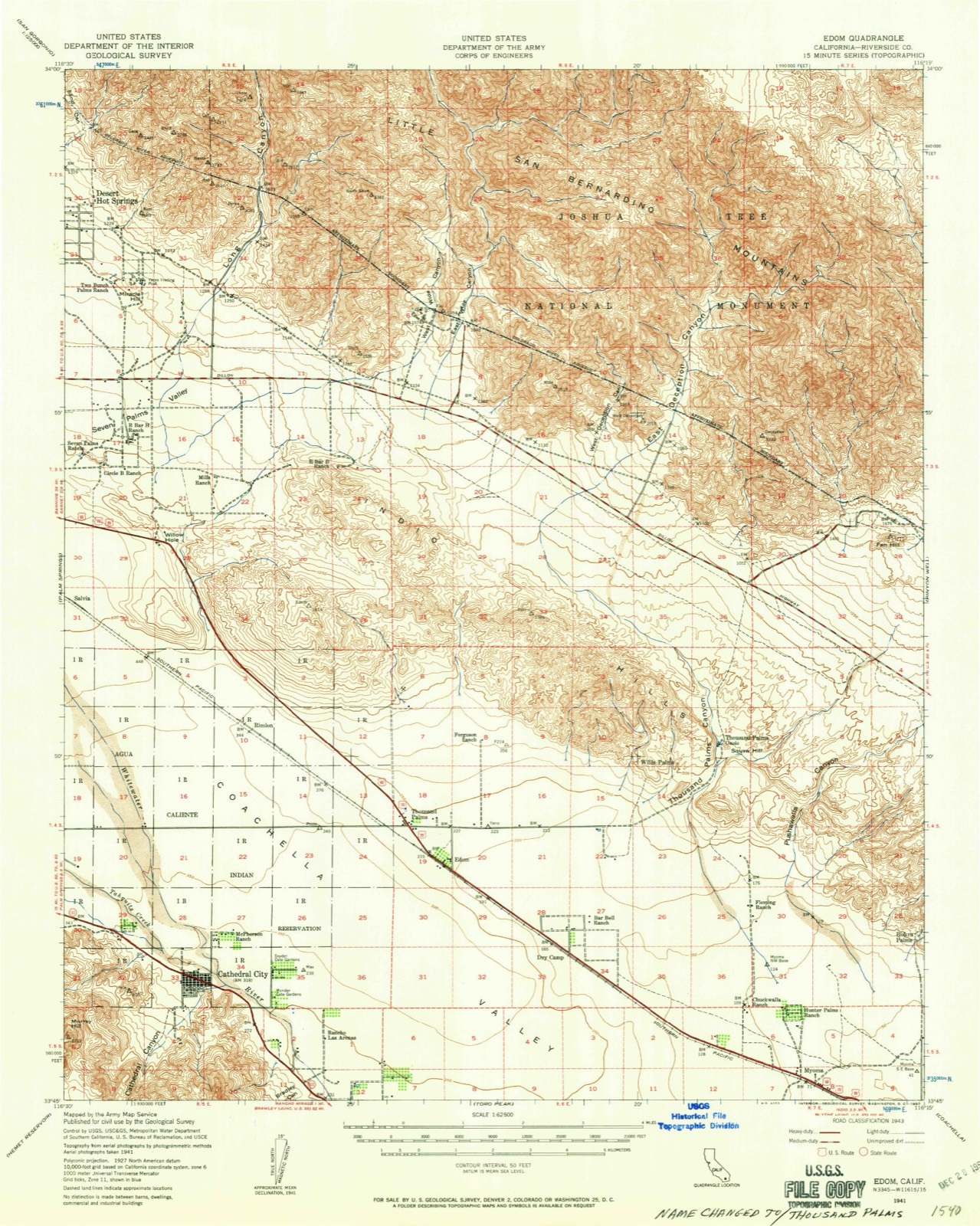 Topographic sheet of Rimlon, surveyed 1941