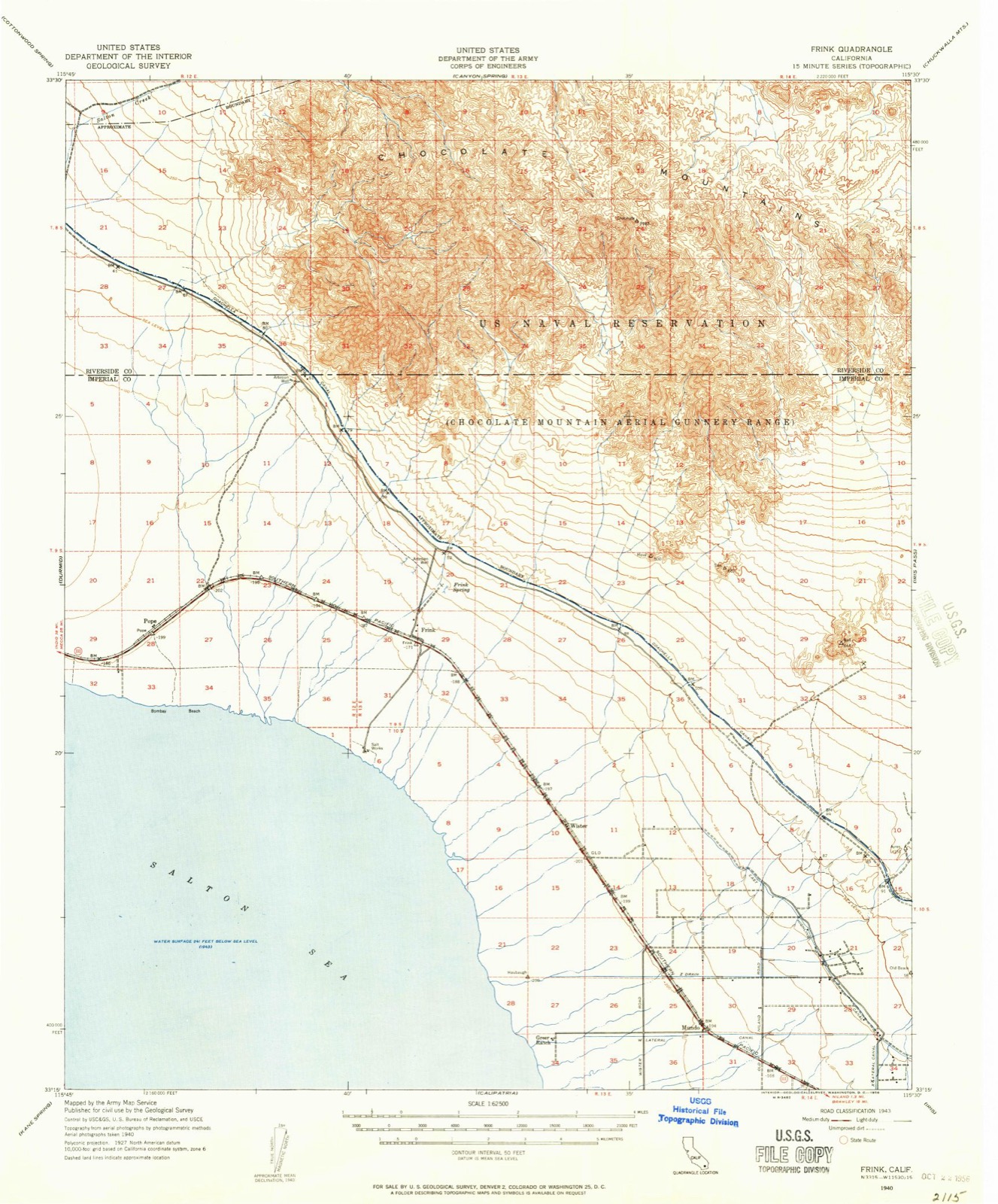 Topographic sheet of Wister, surveyed 1940