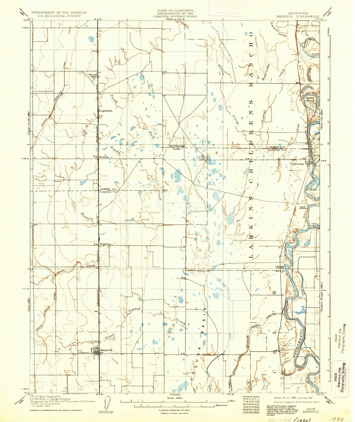 Topographic sheet of Codora, surveyed 1906