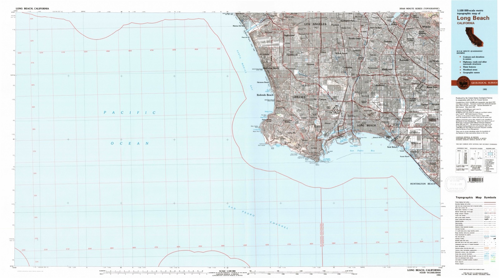 Topographic sheet of Halcon, surveyed 1981