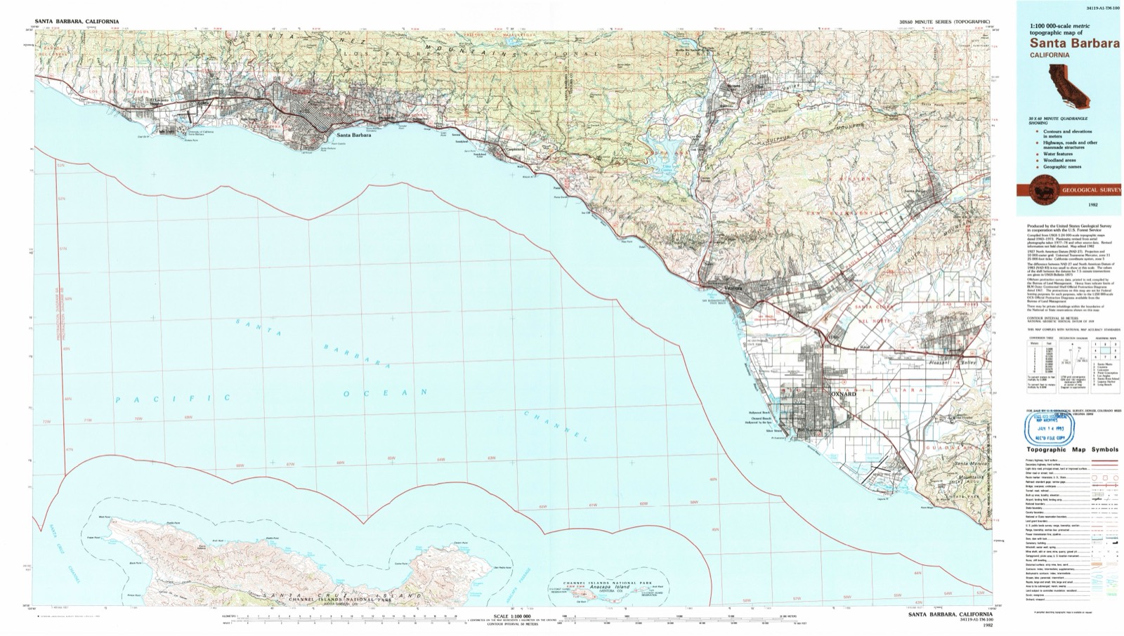 Topographic sheet of Dulah, surveyed 1982