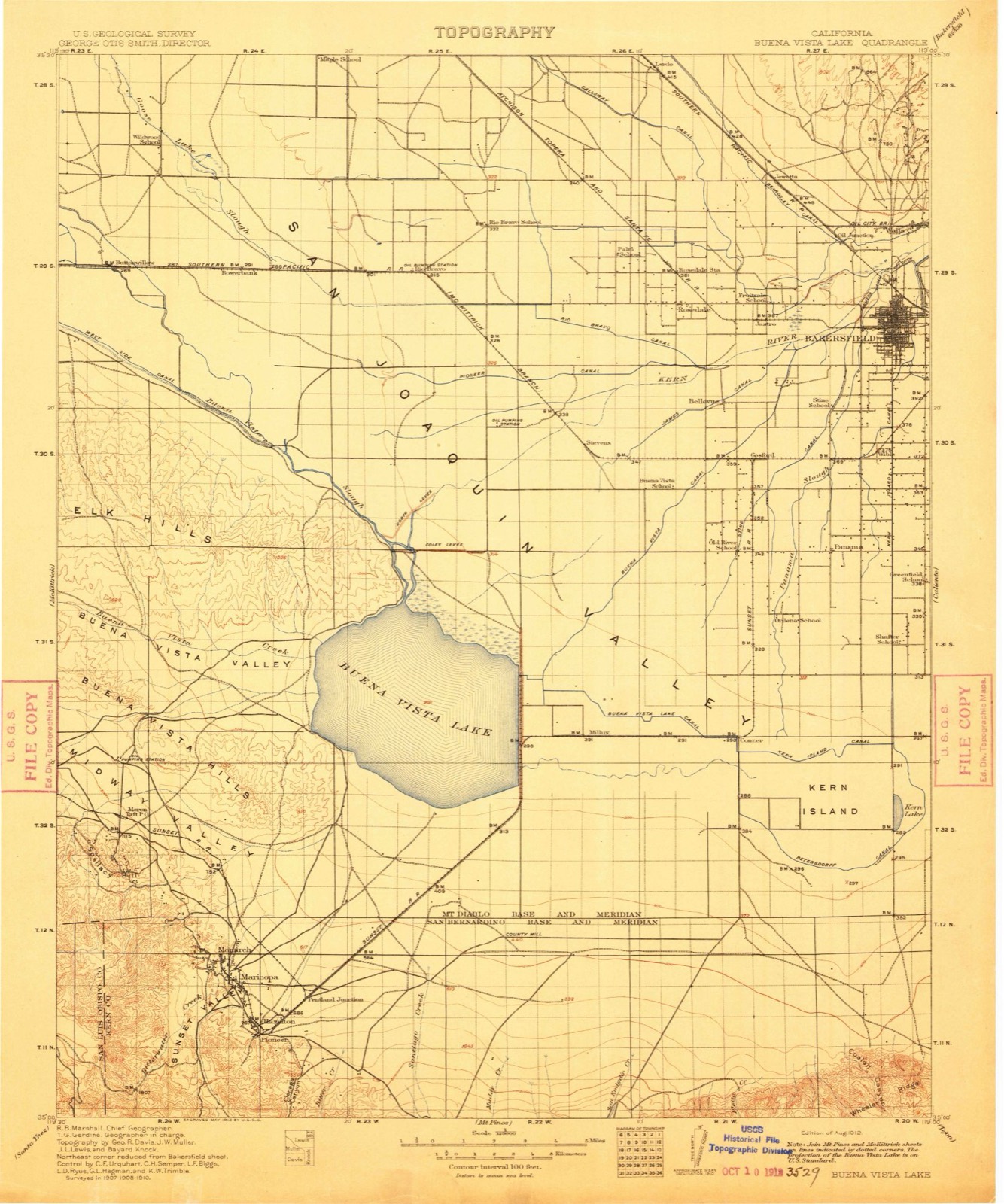 Topographic sheet of Una, surveyed 1910