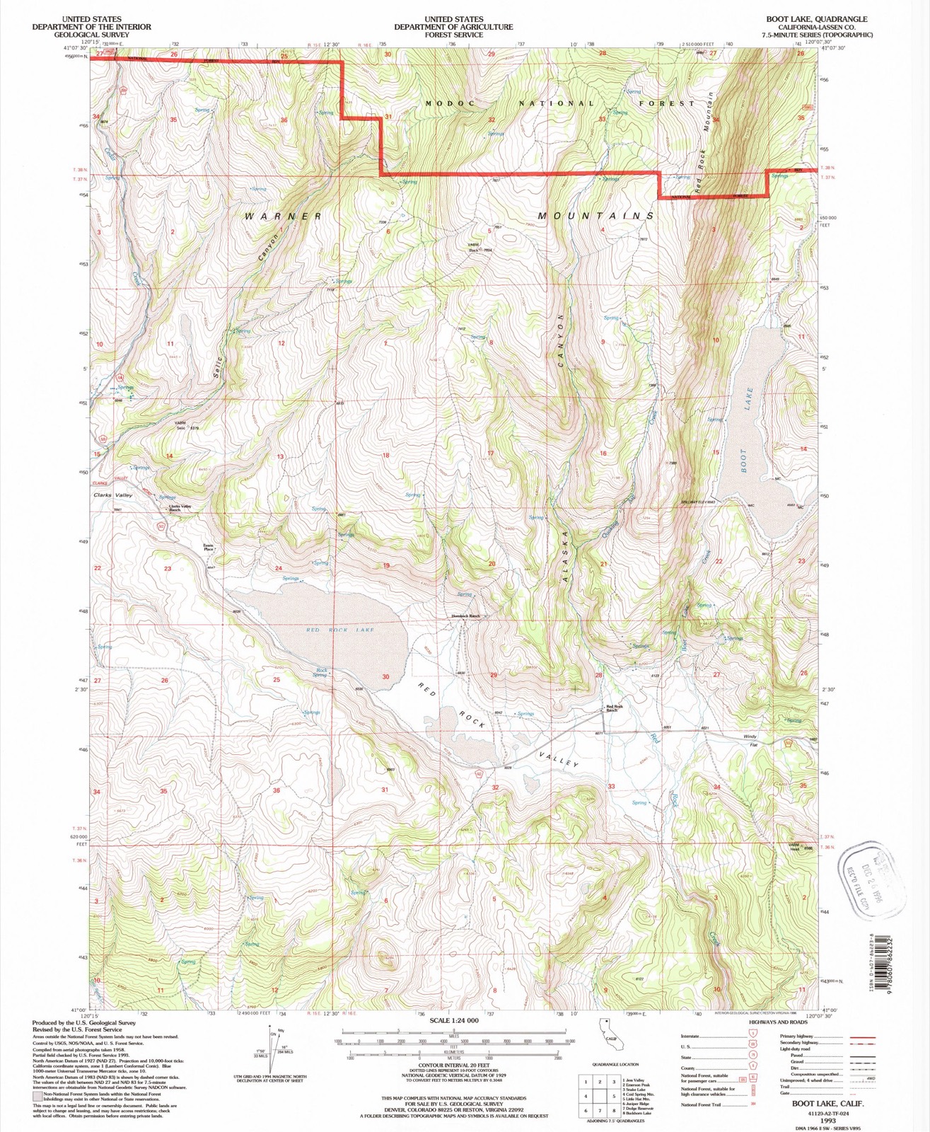Topographic sheet of Evans Place, surveyed 1993