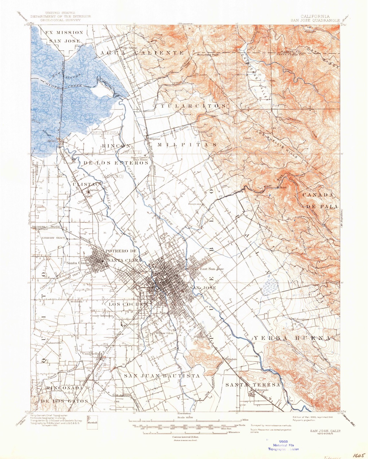 Topographic sheet of Albrae, surveyed 1889