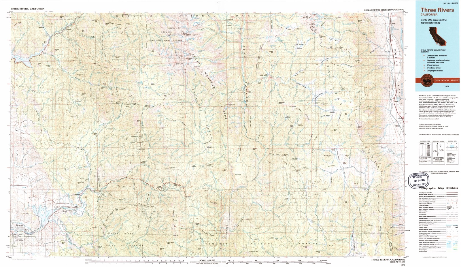 Topographic sheet of Magnolia, surveyed 1978