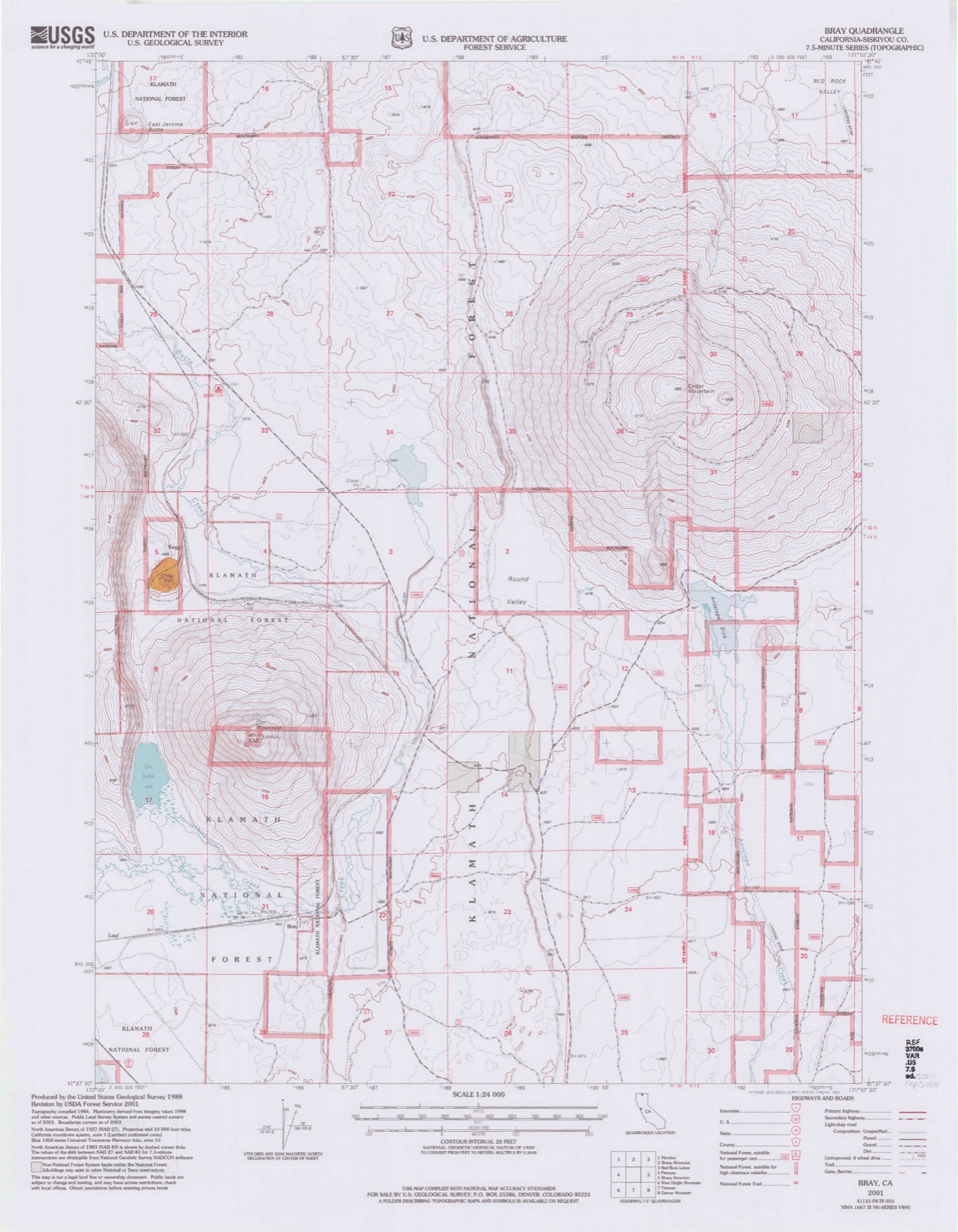 Topographic sheet of Kegg, surveyed 2001