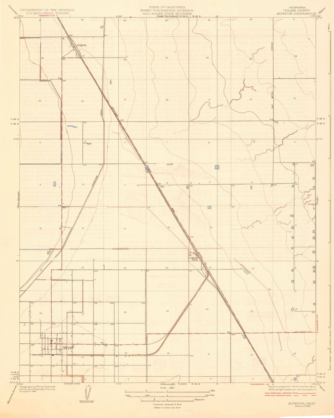 Topographic sheet of Spa (historical), surveyed 1929