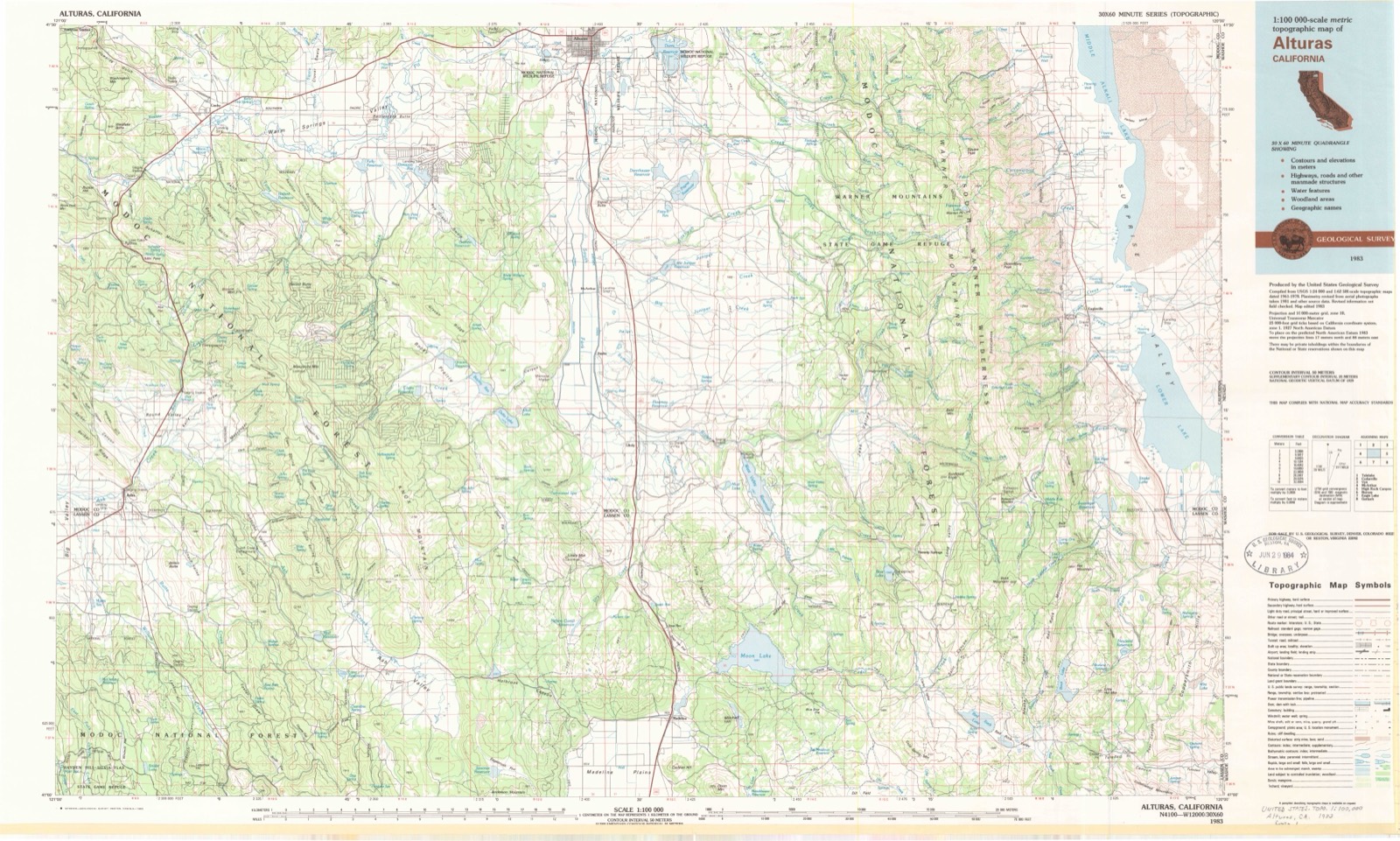 Topographic sheet of Pinnio, surveyed 1983