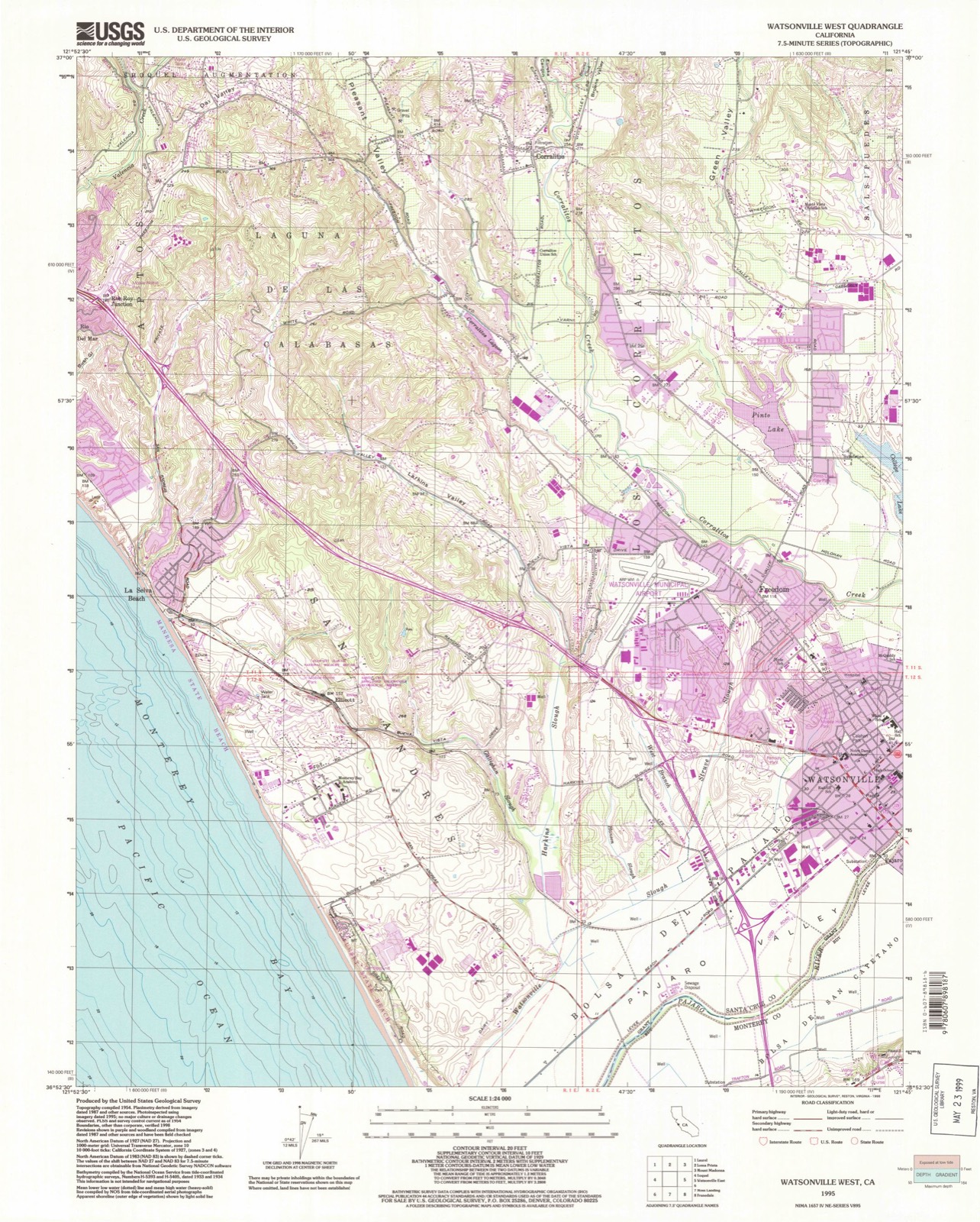 Topographic sheet of Ellicott, surveyed 1995