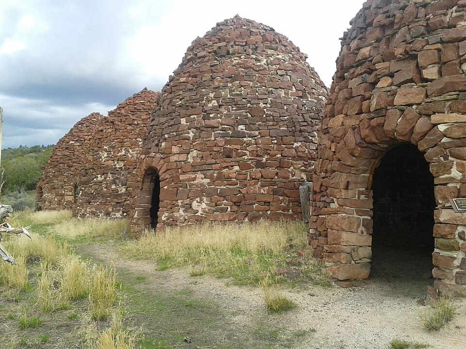 Photograph of Bromide Charcoal Kilns