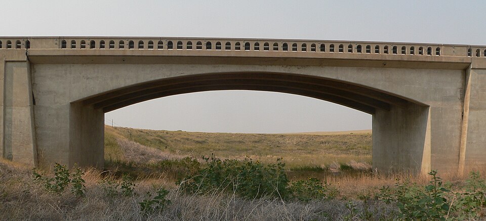 Photograph of Plum Bush Creek Bridge