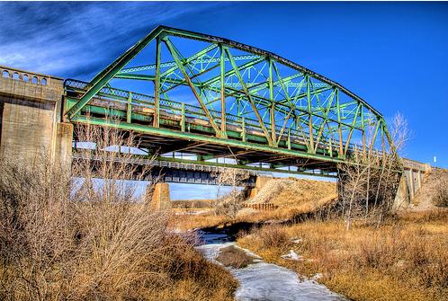 Photograph of Black Squirrel Creek Bridge