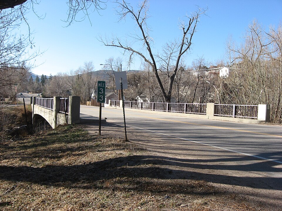 Photograph of North St. Vrain Creek Bridge