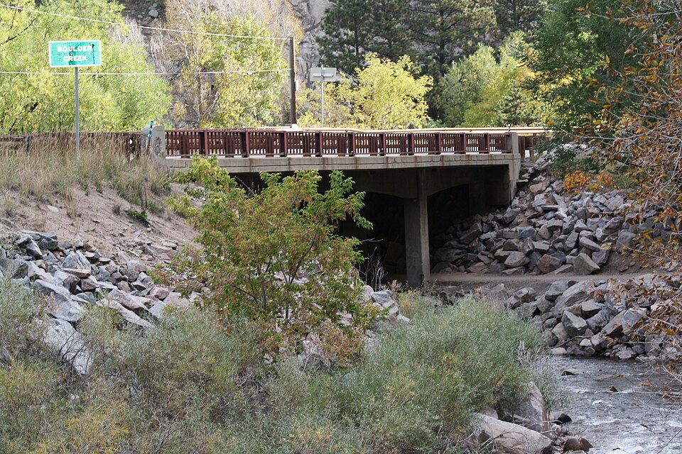 Photograph of Boulder Creek Bridge