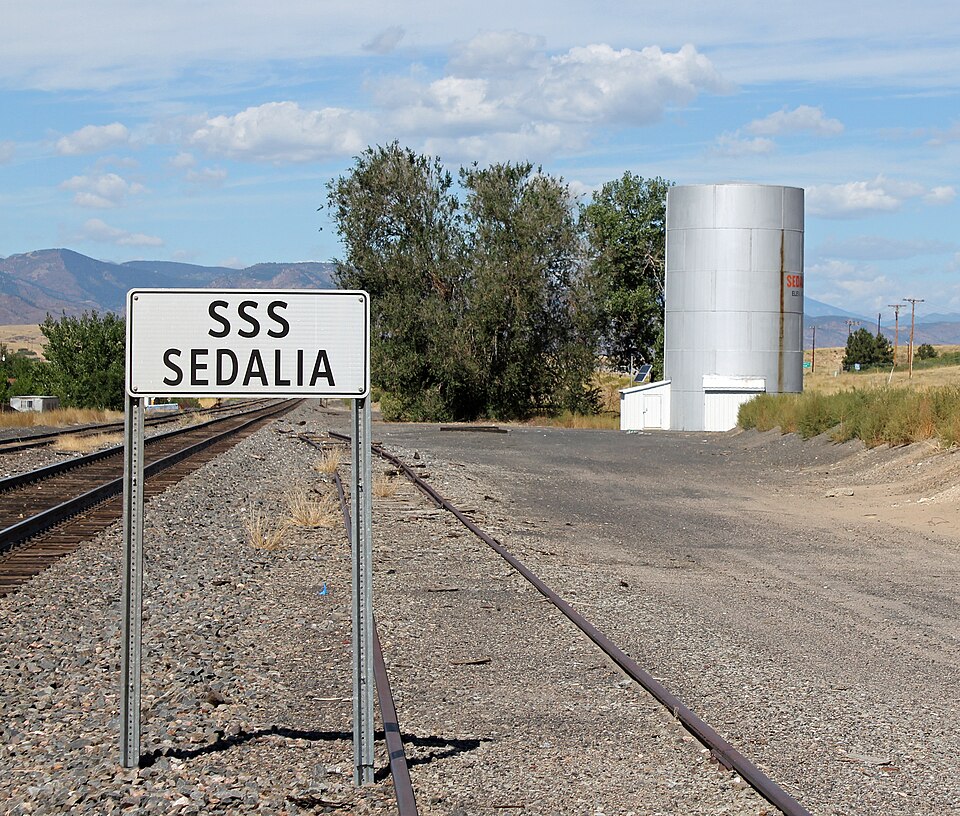 Photograph of Santa Fe Railway Water Tank