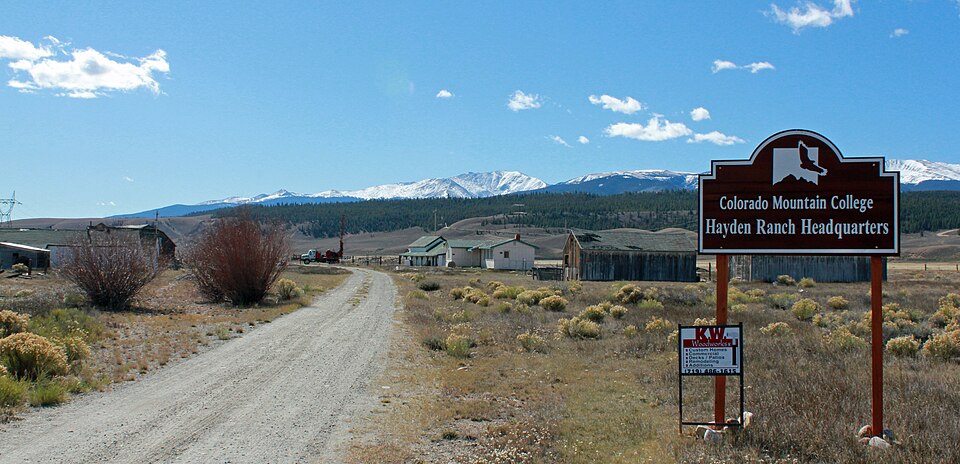 Photograph of Hayden Ranch Headquarters