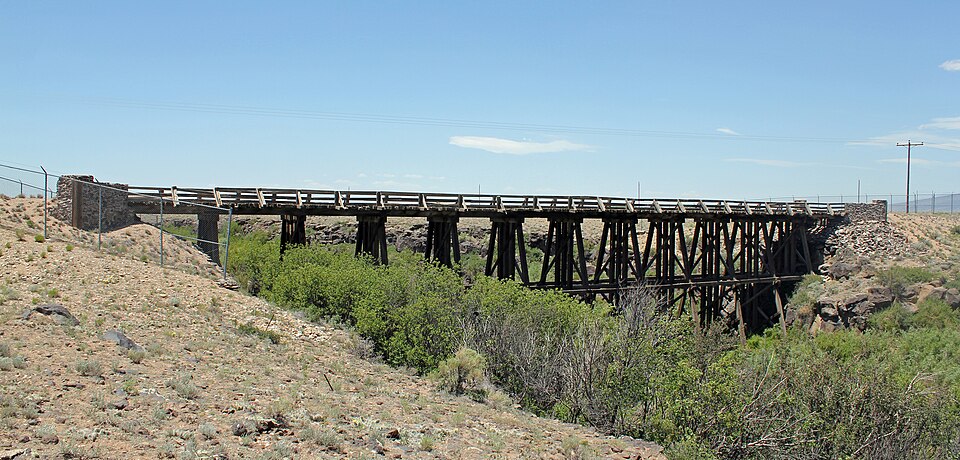Photograph of San Luis Southern Railway Trestle