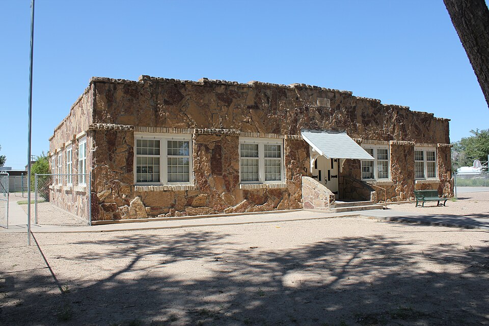 Photograph of Wiley Rock Schoolhouse