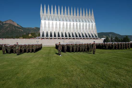 Photograph of United States Air Force Academy, Cadet Area
