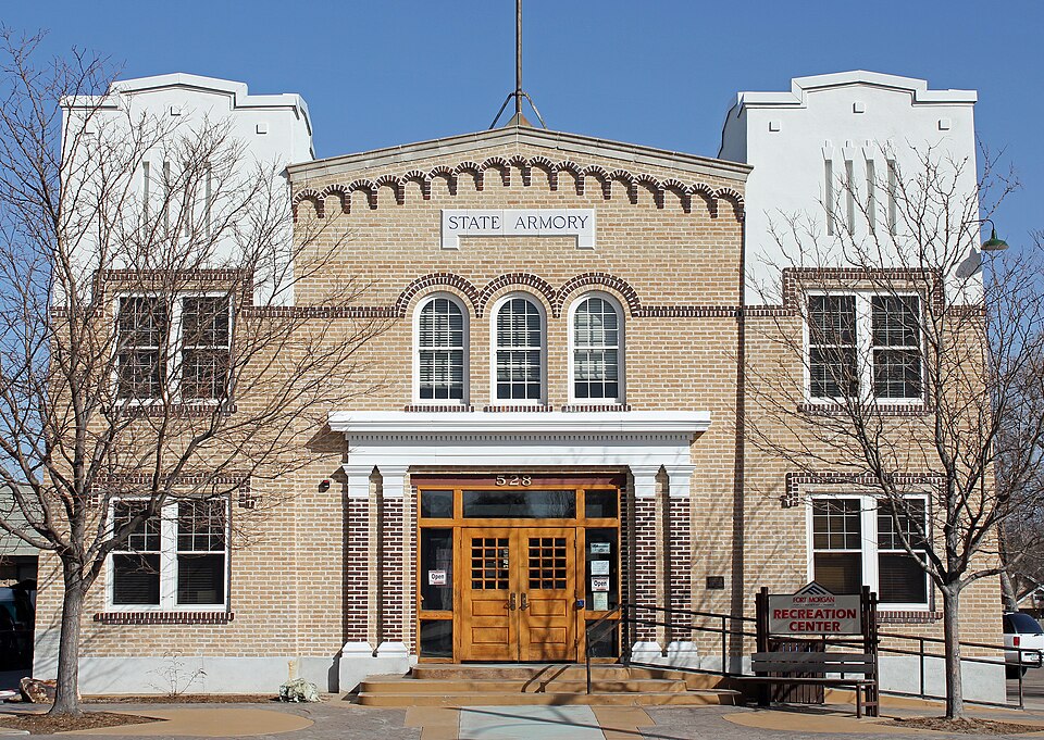 Photograph of Fort Morgan State Armory
