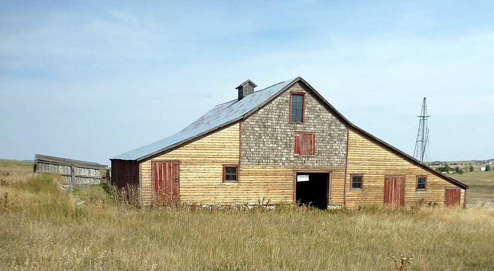 Photograph of J.G. Evans Barn