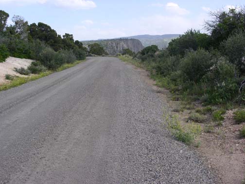 Photograph of North Rim Road