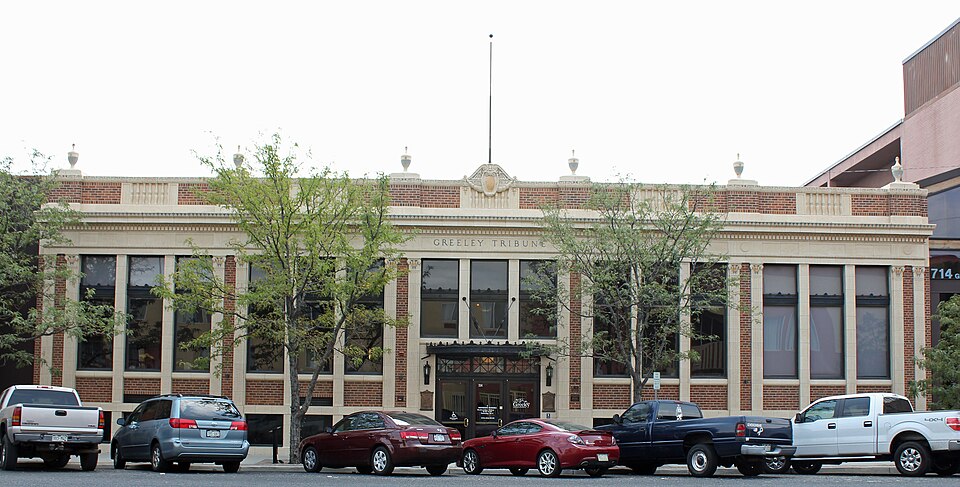 Photograph of Greeley Tribune Building