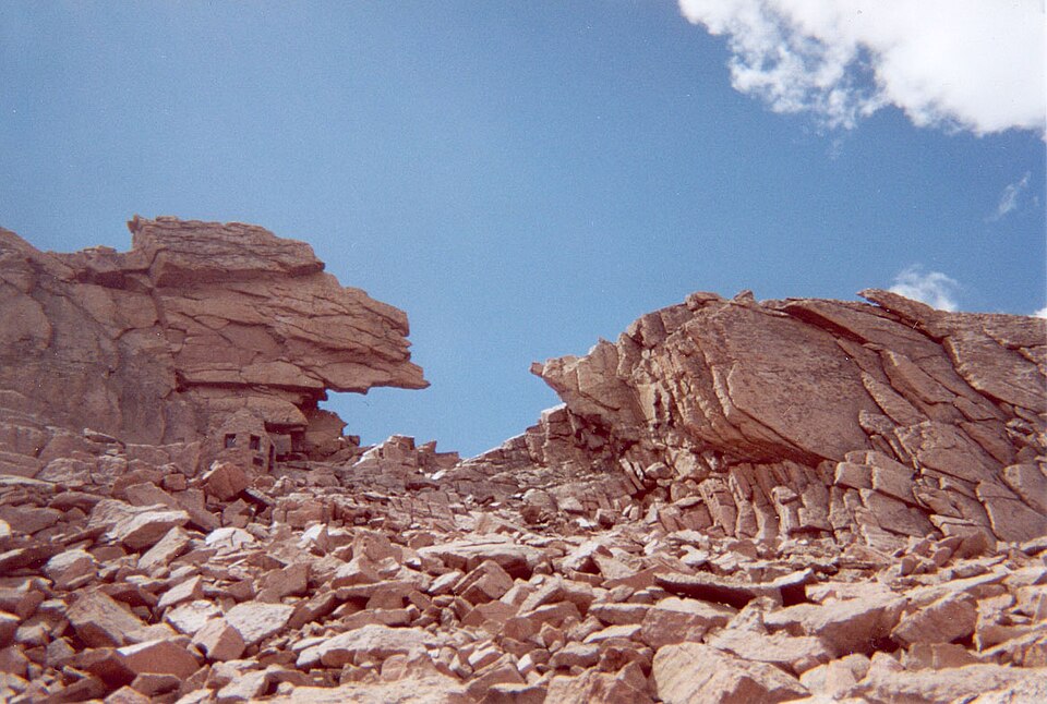Photograph of East Longs Peak Trail - Longs Peak Trail - Keyhole Route - Shelf Trail