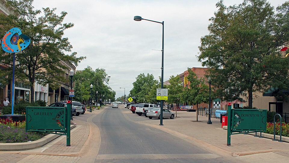 Photograph of Greeley Downtown
