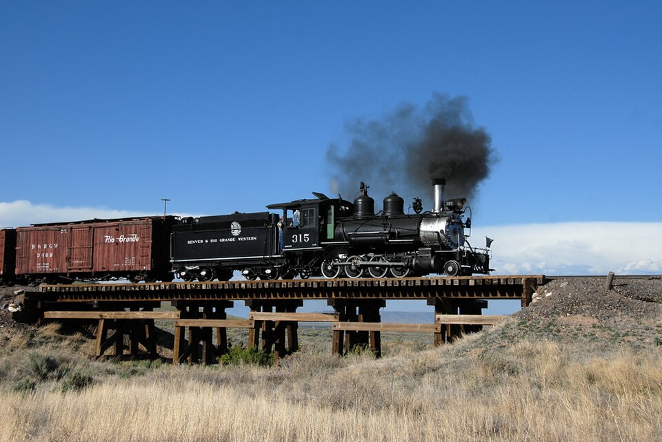 Photograph of D&RGW 315