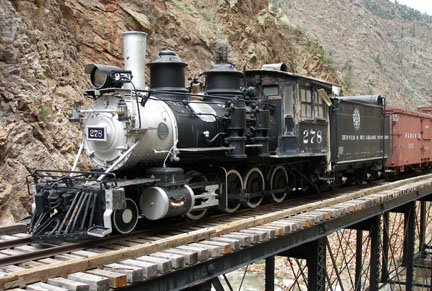 Photograph of D&RGW 278