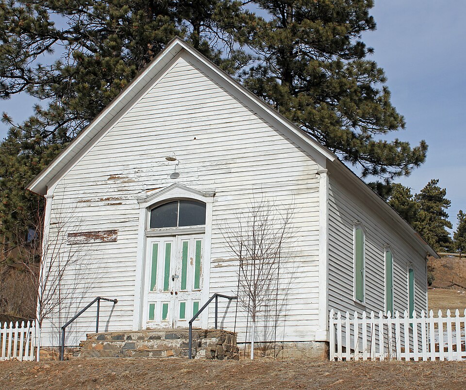 Photograph of Rockland Community Church and Cemetery