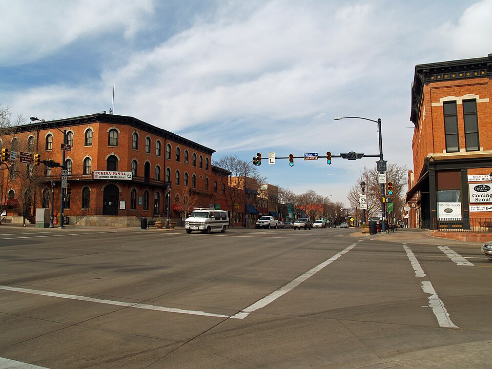 Photograph of Downtown Longmont Historic District